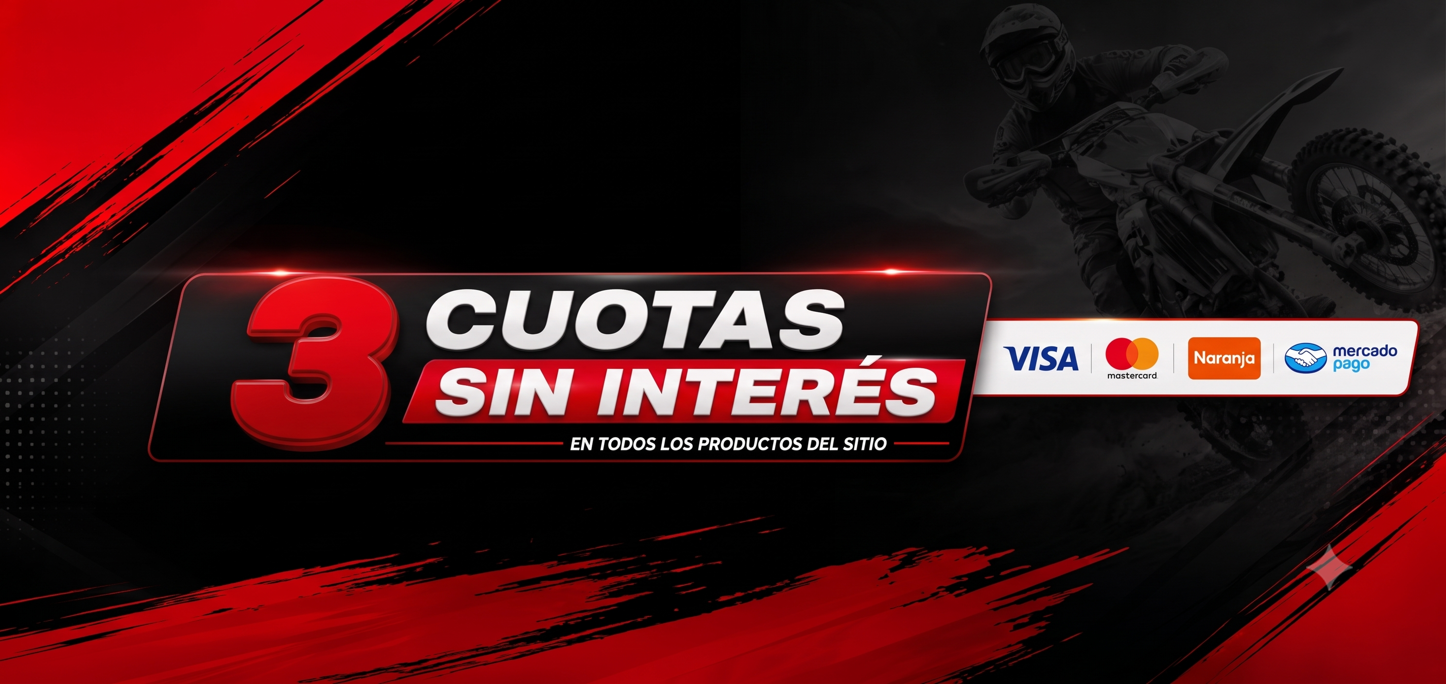 3 cuotas sin interés