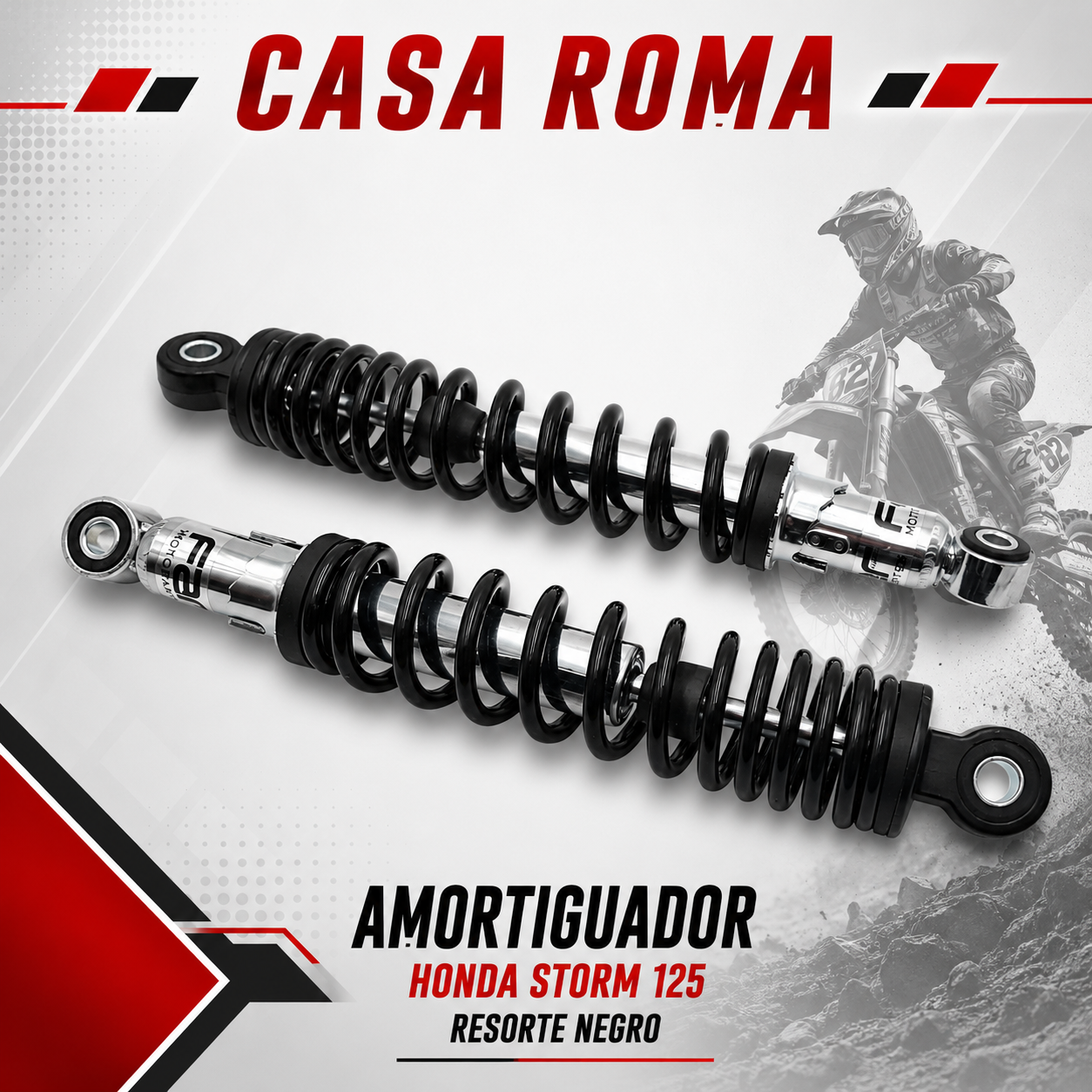 JUEGO AMORTIGUADOR TRASERO HONDA STORM
