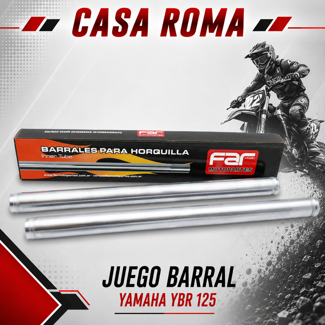 JUEGO BARRAL YBR YAMAHA