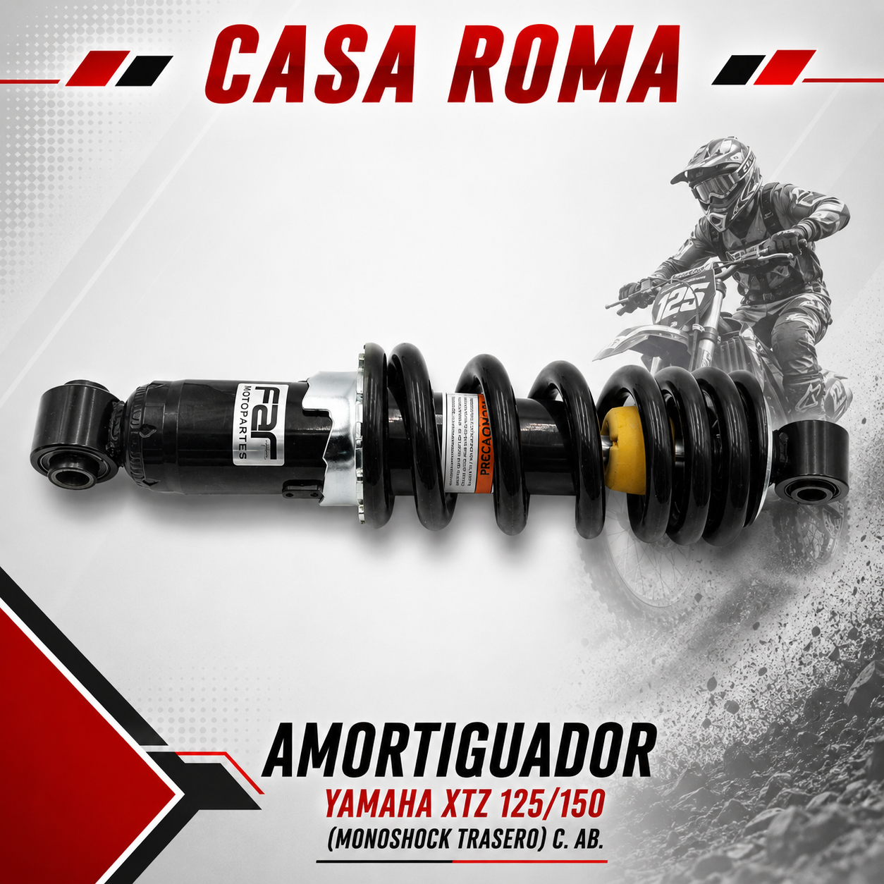 MONOAMORTIGUADOR YAMAHA XTZ 125/150